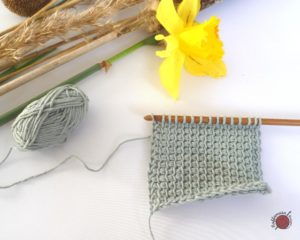 Tunisian Crochet Simple Stitch - Free Tutorial by RaffamusaDesigns