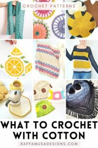 What to Crochet with Cotton Yarn – Quick & Fun Projects